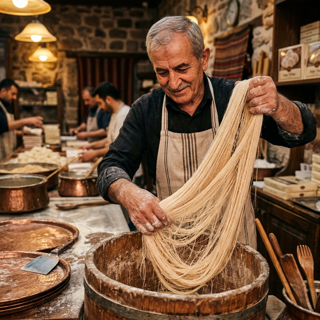 Pişmaniye Nasıl Yapılır? Geleneksel Üretim Sırları