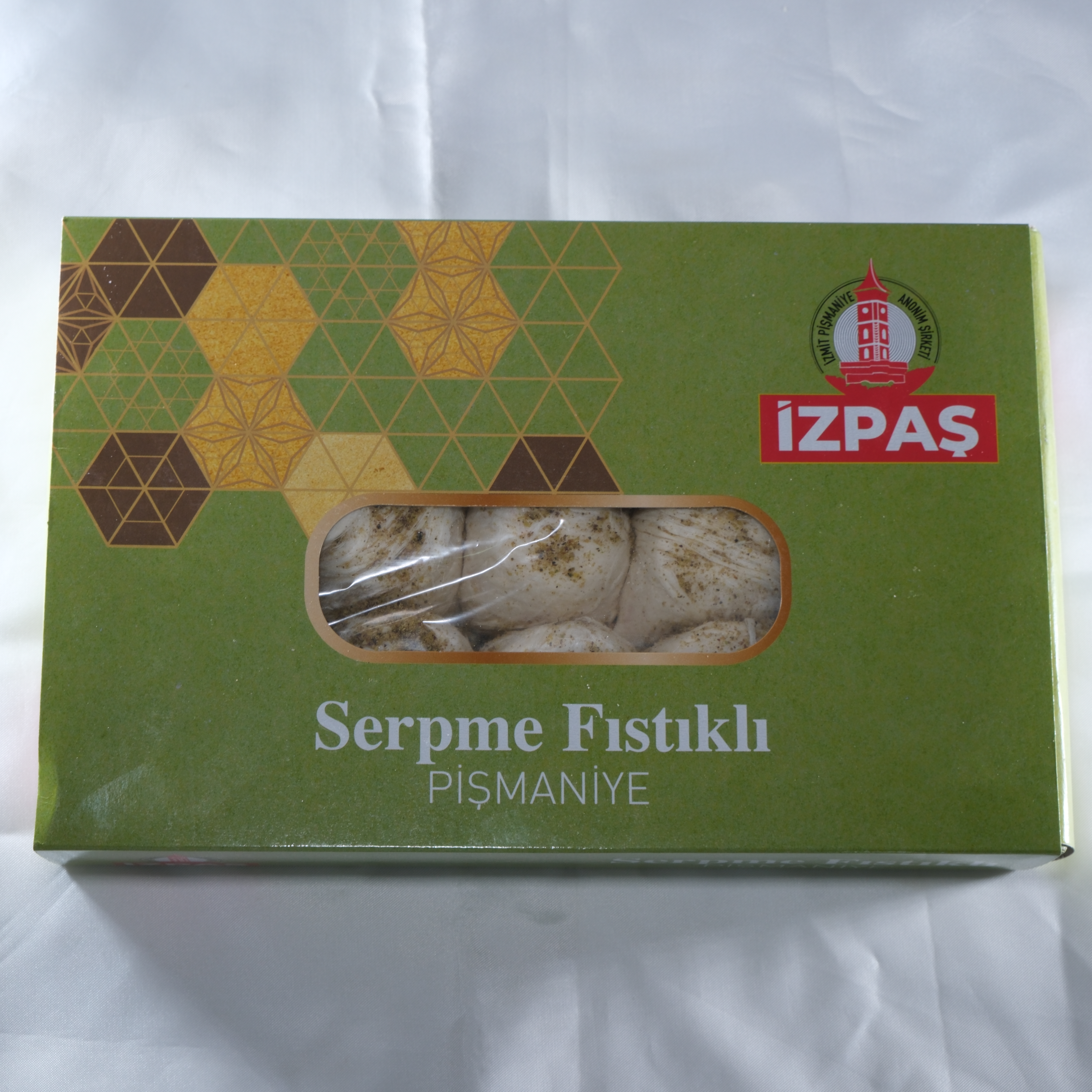 Serpme Fıstıklı Pişmaniye